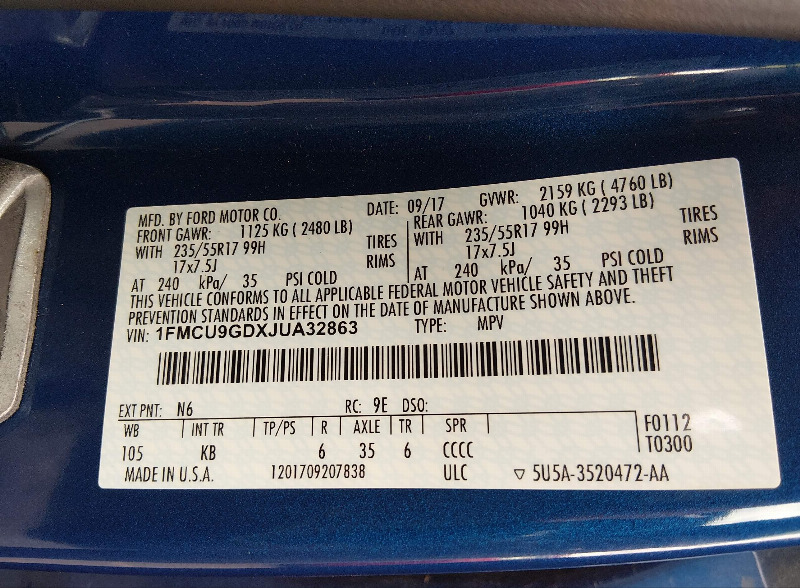 car Ford Escape id330650 photo #9