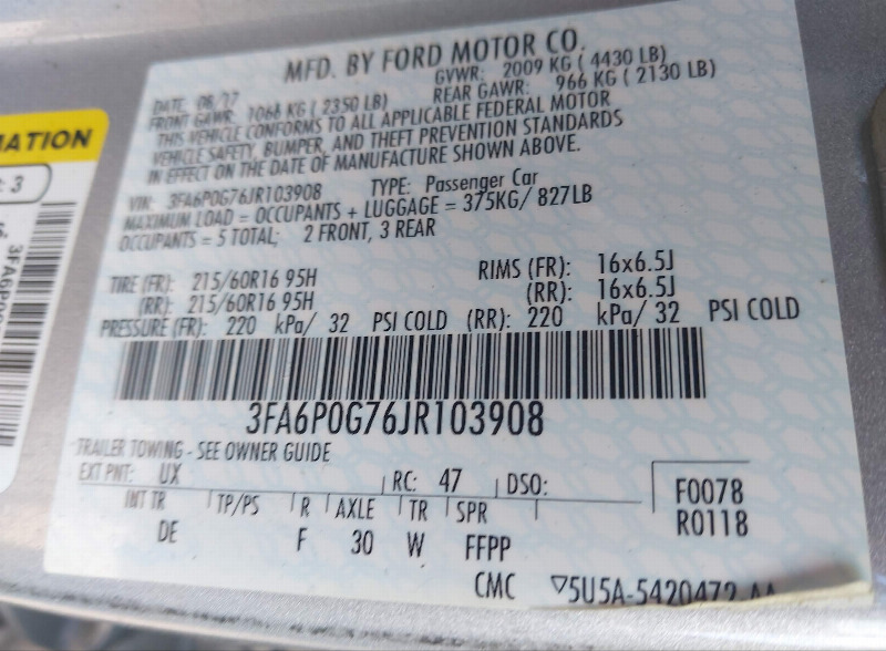 car Ford Fusion id346743 photo #9