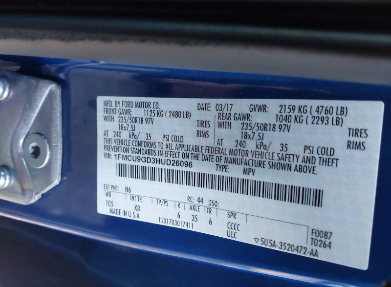 car Ford Escape id349625 photo #9