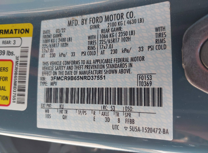 car Ford Bronco id352302 photo #9