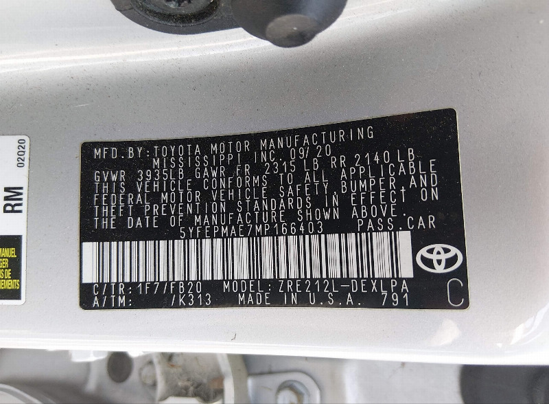 car Toyota Corolla id354562 photo #9