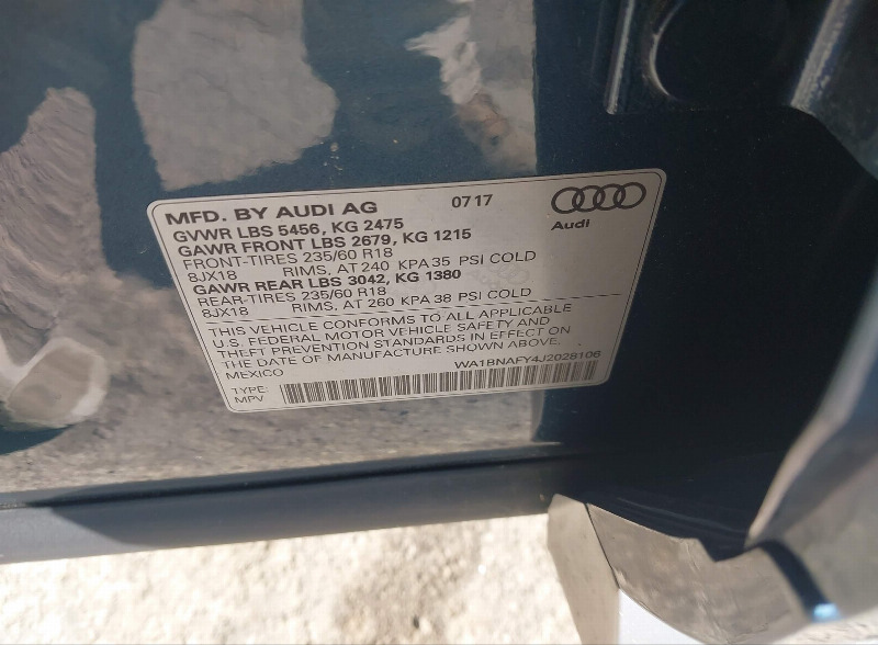 car Audi Q5 id360778 photo #9