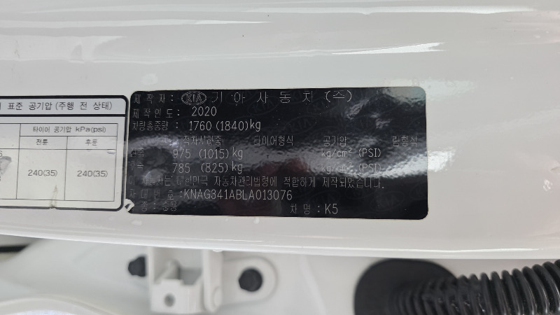 car KIA K5 id64201 photo #28