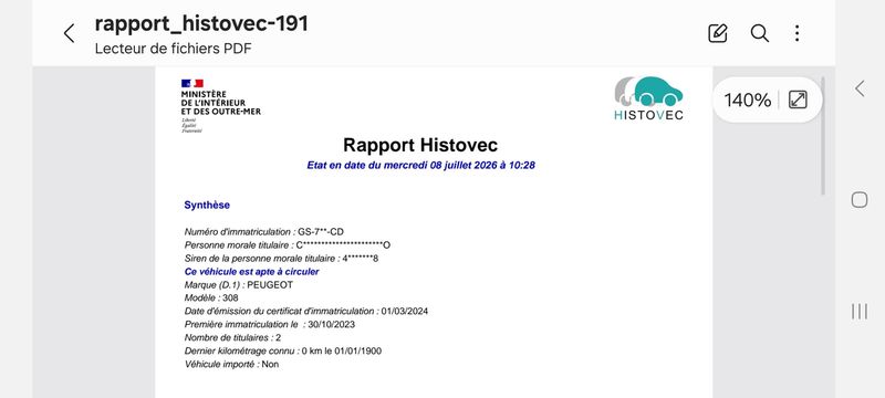car Peugeot 308 id65622 photo #17