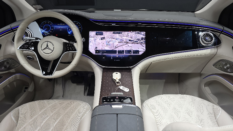 car Mercedes Benz EQS id68543 photo #7