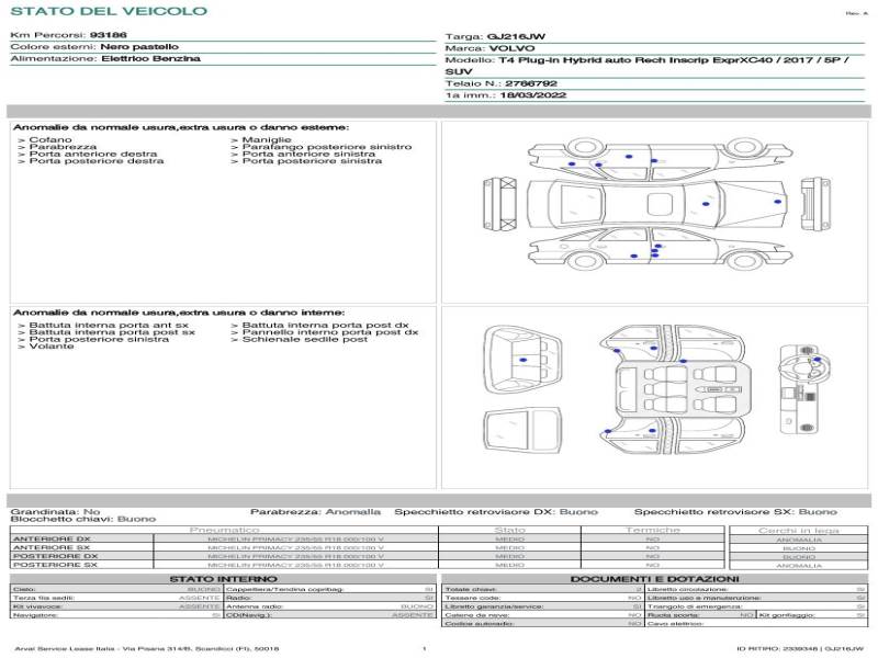 car Volvo XC40 id70341 photo #12
